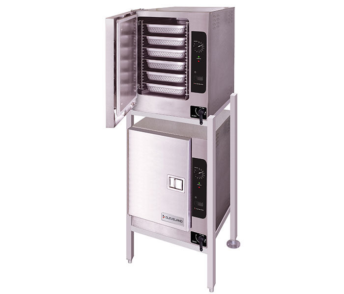 2.22CGT66: SteamChef gas boilerless convection steamer 