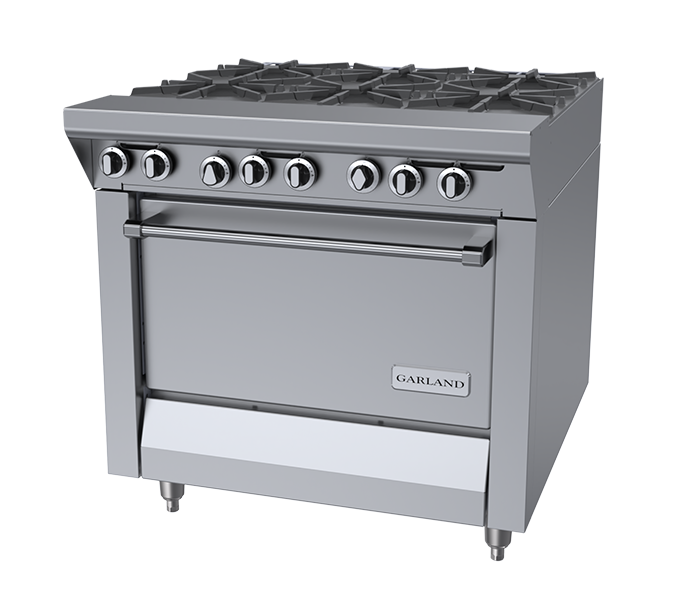 MST43 Master Series 34" Open Burner Ranges with Flame-Failure Protection