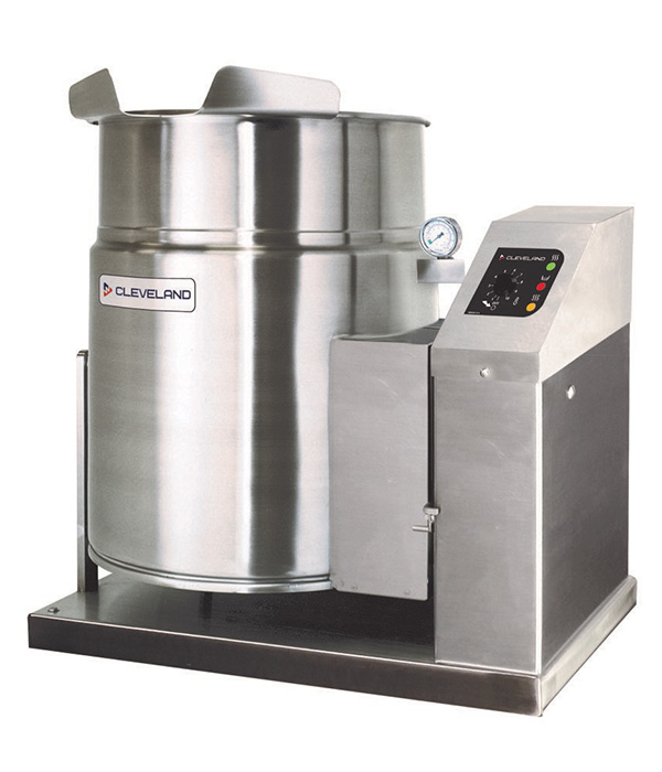 KGT-T: Gas steam kettles, tilting table top
